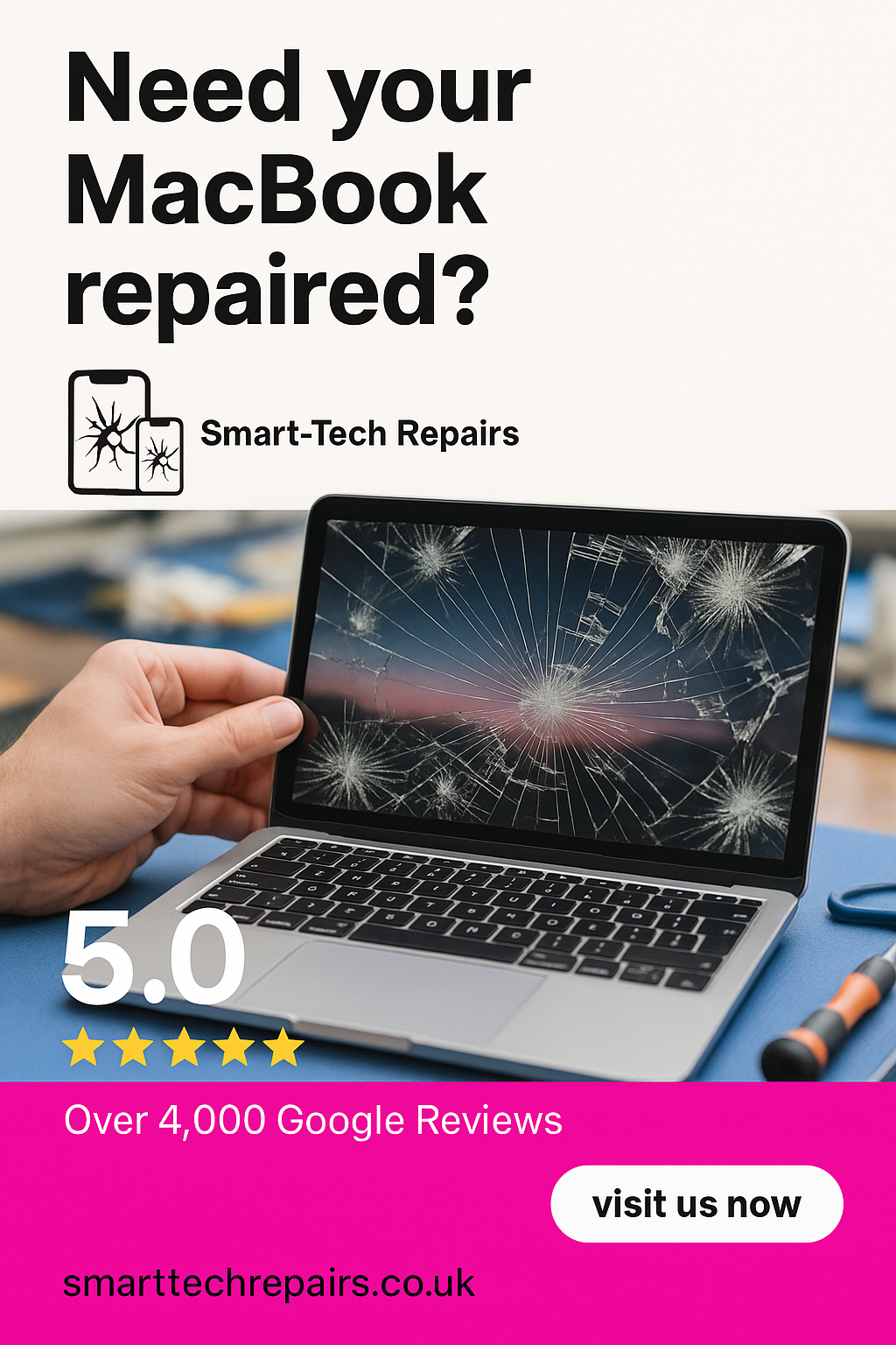 Macbook Screen Repairs in Norwich